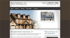 Desktop Screenshot of newhavenroofingcompany.net