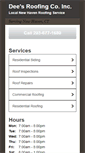 Mobile Screenshot of newhavenroofingcompany.net